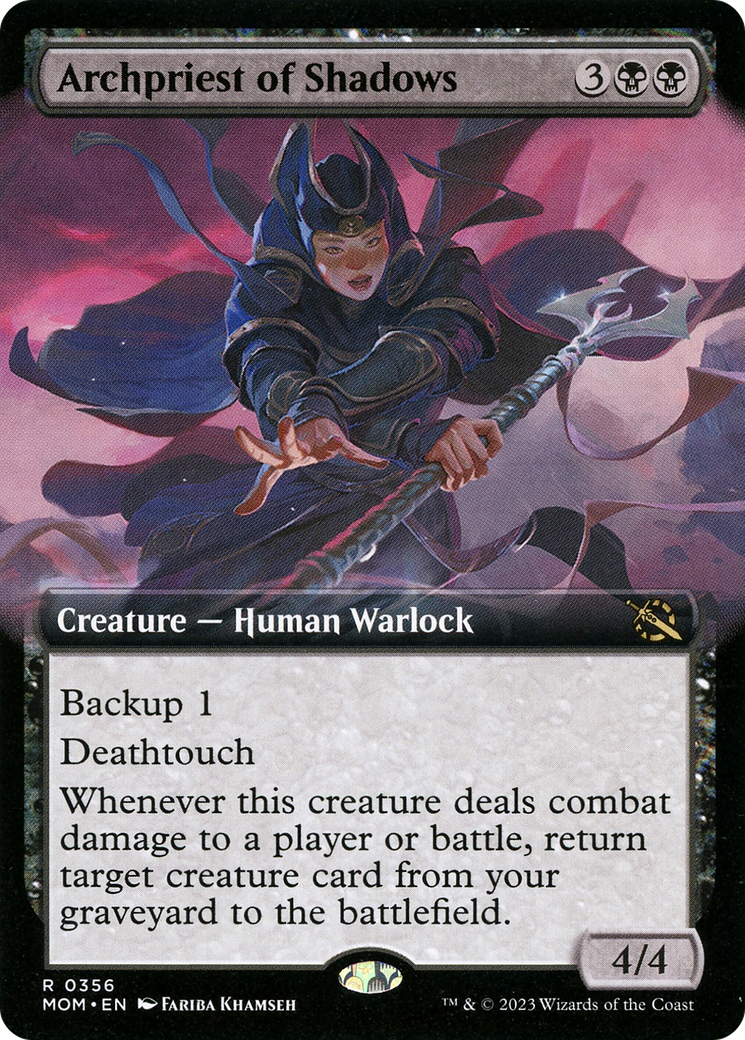 Archpriest of Shadows (Extended Art) (MOM-356) - March of the Machine: (Extended Art)