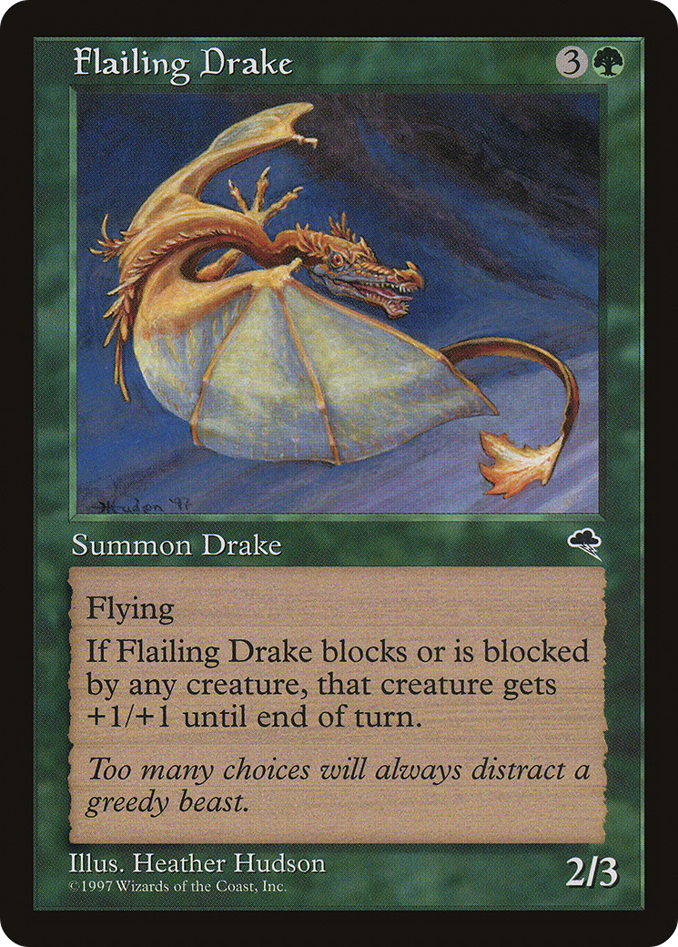 Flailing Drake (TMP-227) - Tempest