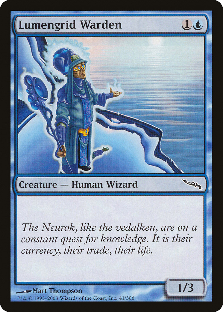Lumengrid Warden (MRD-041) - Mirrodin Foil