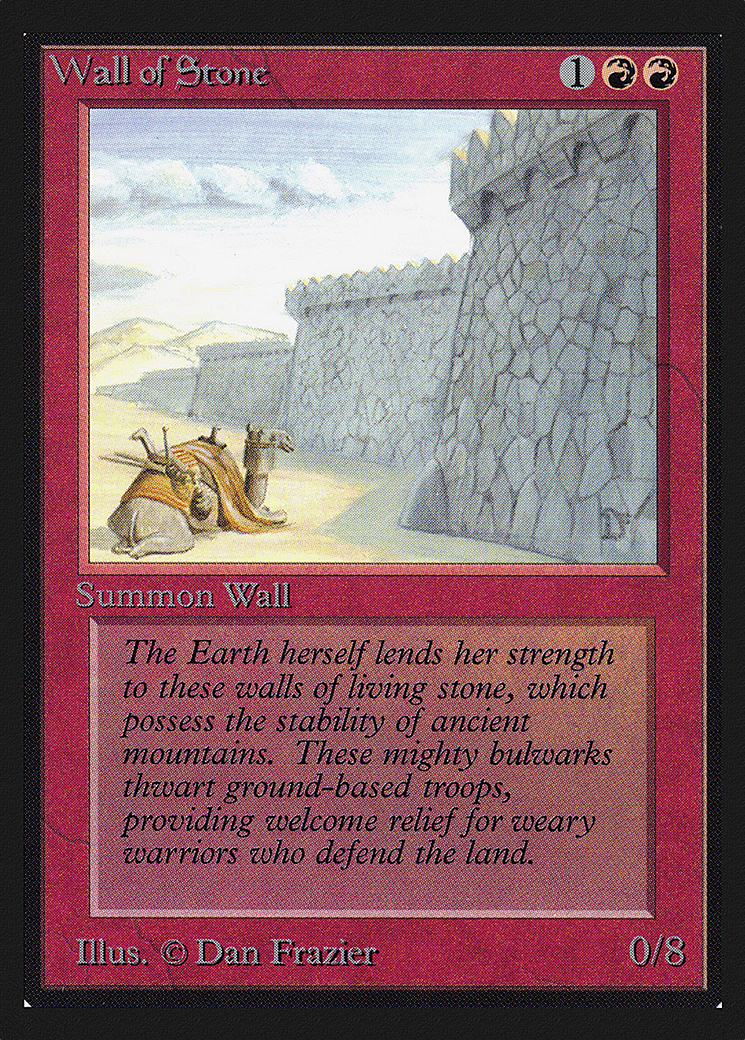 Wall of Stone (CE) (CED-183) - Collectors' Edition
