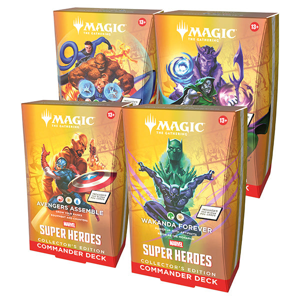 MTG Marvel Super Heroes Commander Collectors Edition Bundle (EN)