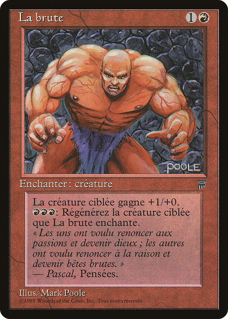 The Brute (French) - "La Brute" (REN-096) - Renaissance