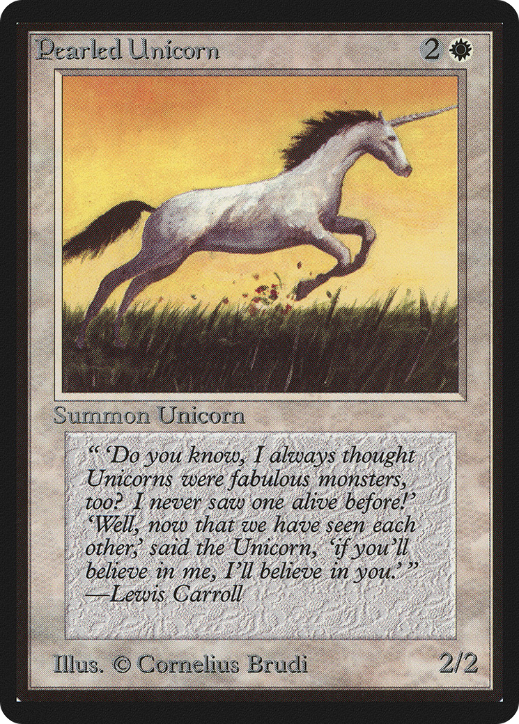 Pearled Unicorn (LEB-31) - Limited Edition Beta