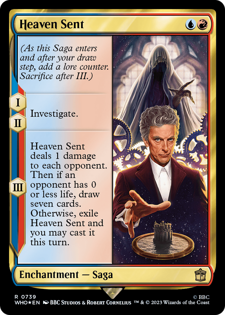 Heaven Sent (Surge Foil) (WHO-739) - Doctor Who Foil