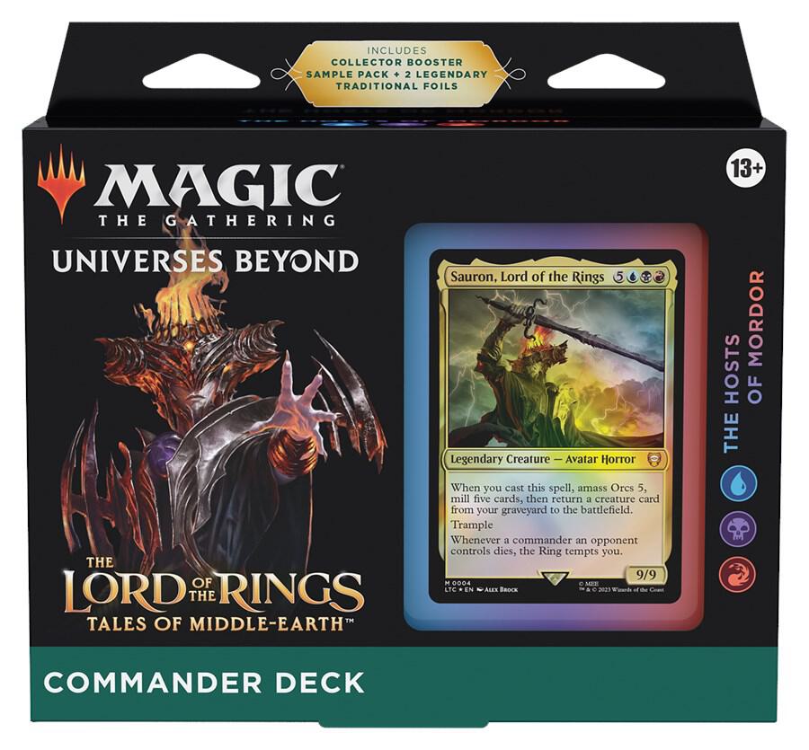 Magic the Gathering - Lord of the Rings - The Hosts of Mordor Commander Deck