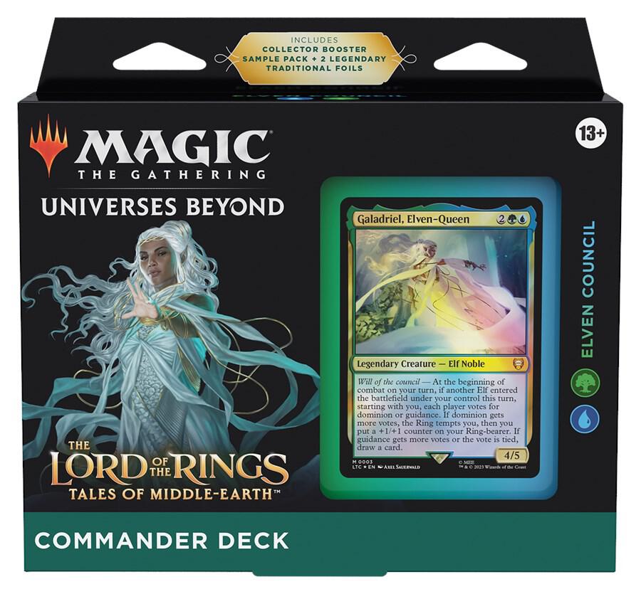 Magic the Gathering - Lord of the Rings - Elven Council Commander Deck