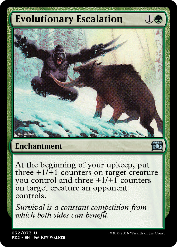 Evolutionary Escalation (PZ2-032) - Treasure Chest Foil