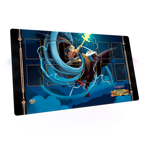 Zeus & Voltempest - Playmat - Elestrals: Firestorm
