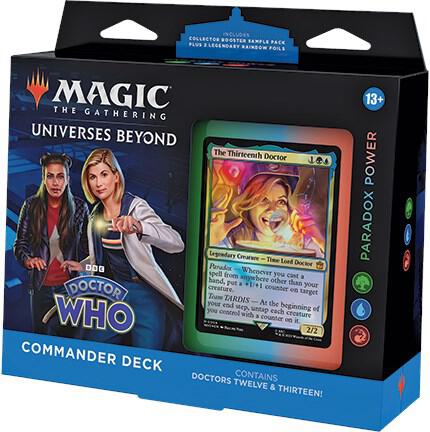 Magic the Gathering - Doctor Who - Paradox Power Commander Deck