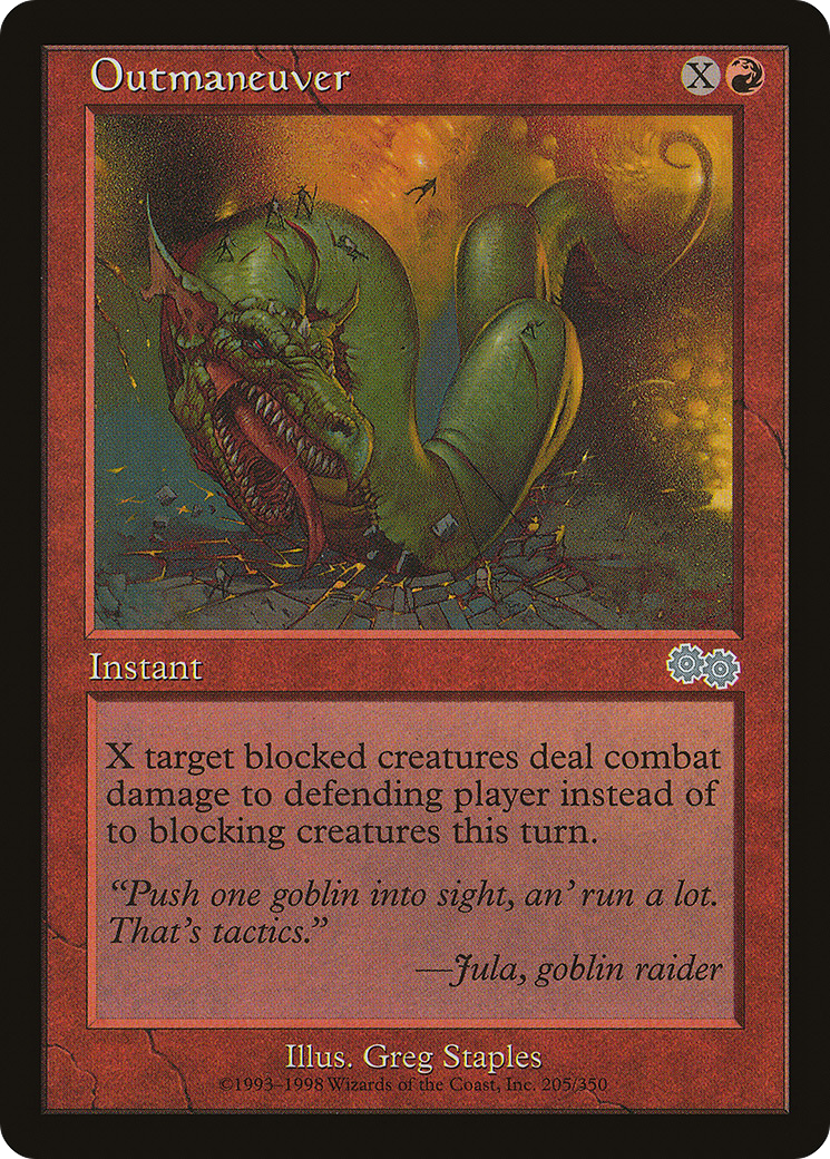 Outmaneuver (USG-205) - Urza's Saga