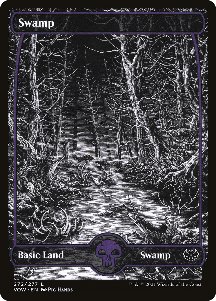 Swamp (272) (VOW-272) - Innistrad: Crimson Vow: (Showcase)