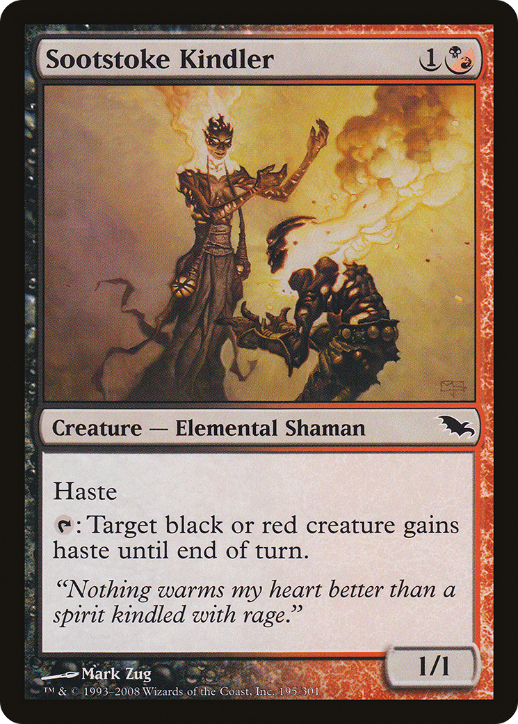Sootstoke Kindler (SHM-195) - Shadowmoor Foil