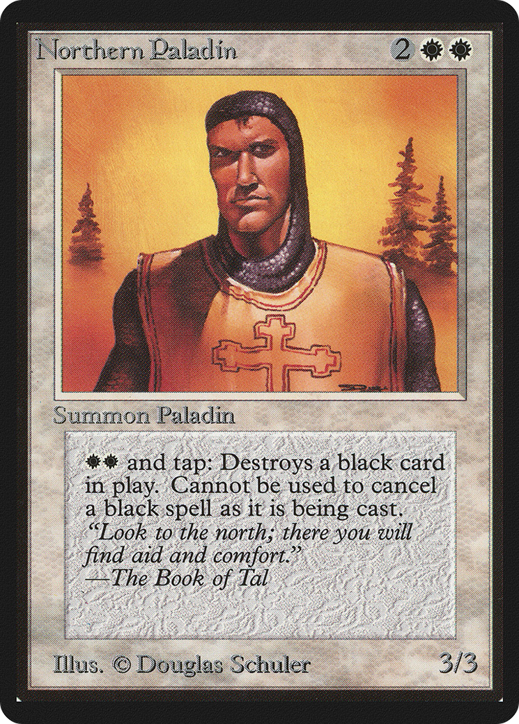 Northern Paladin (LEB-30) - Limited Edition Beta