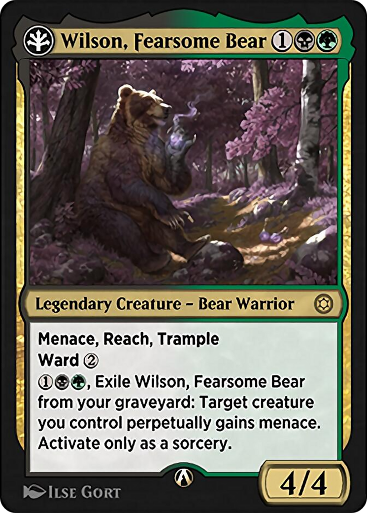 Wilson, Fearsome Bear (HBG-19b) - Alchemy Horizons: Baldur's Gate