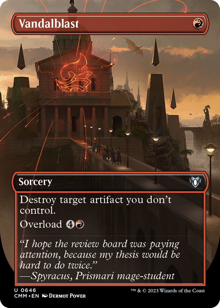 Vandalblast (Borderless) (CMM-646) - Commander Masters (Borderless)