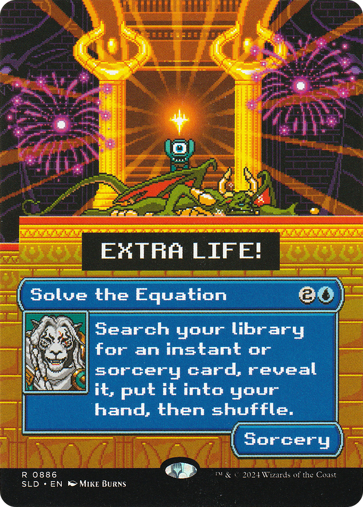 Solve the Equation (0886) (SLD-886) - Secret Lair Drop Series (Borderless)