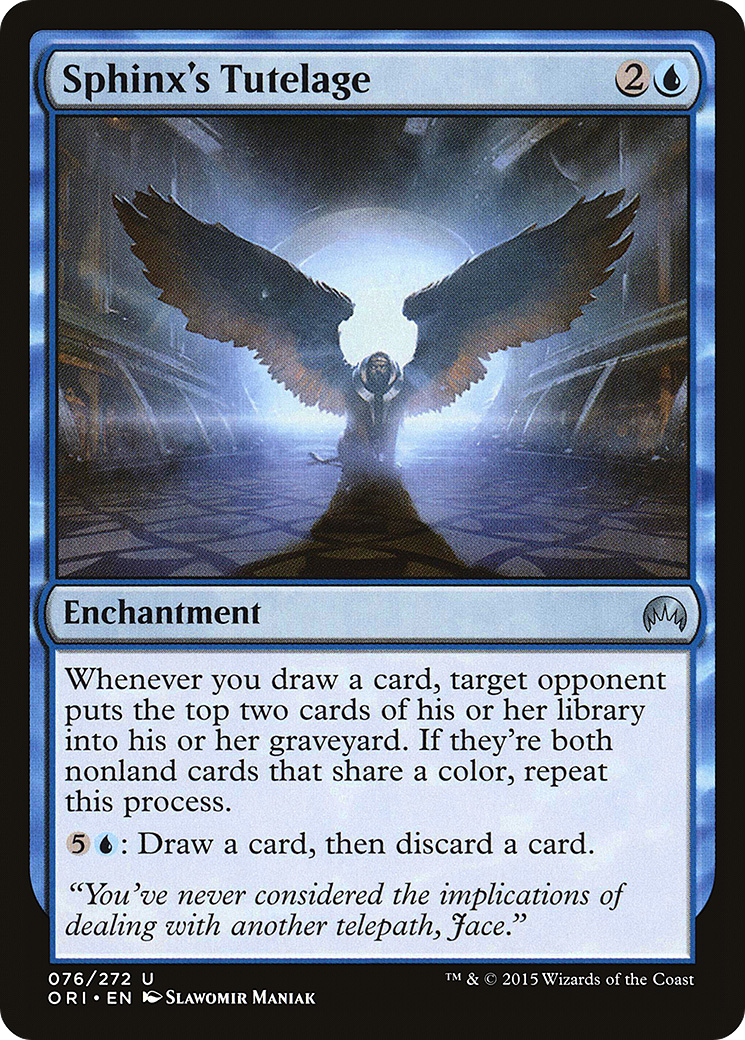 Sphinx's Tutelage (ORI-076) - Magic Origins