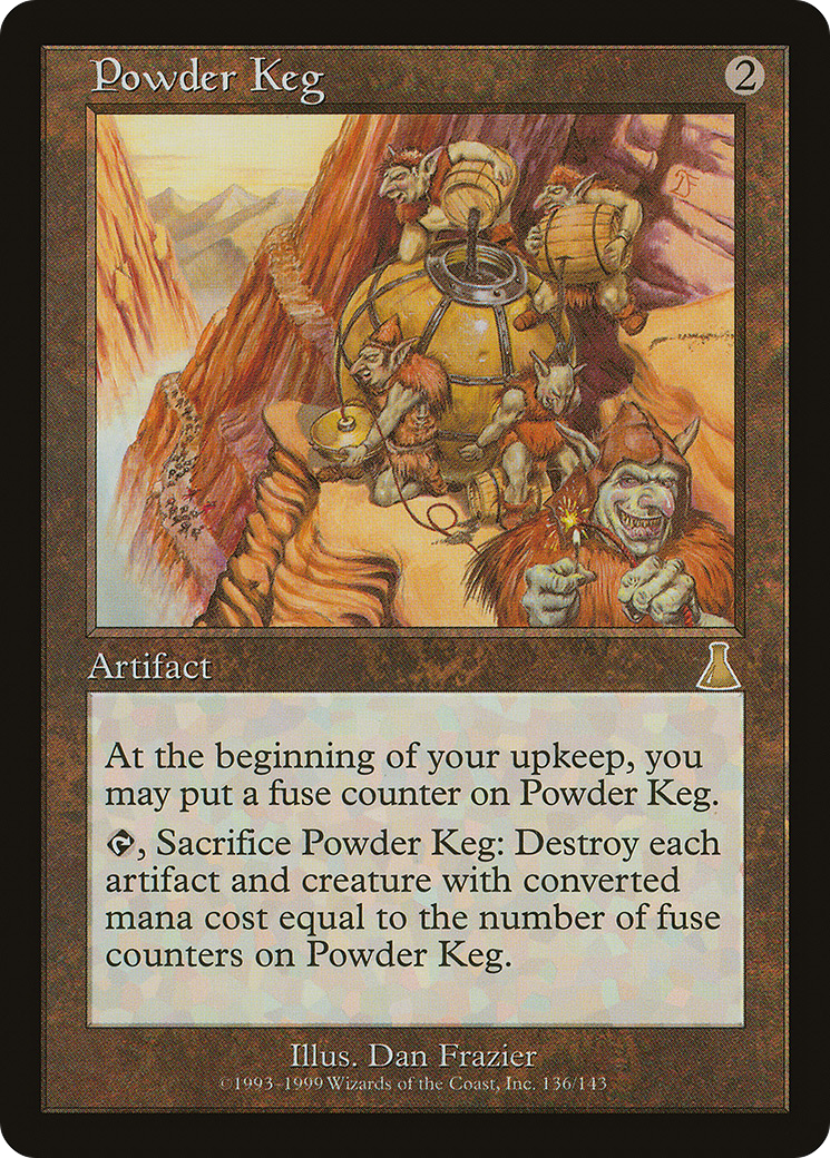 Powder Keg (UDS-136) - Urza's Destiny Foil