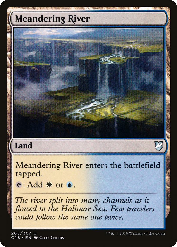 Meandering River (C18-265) - Commander 2018