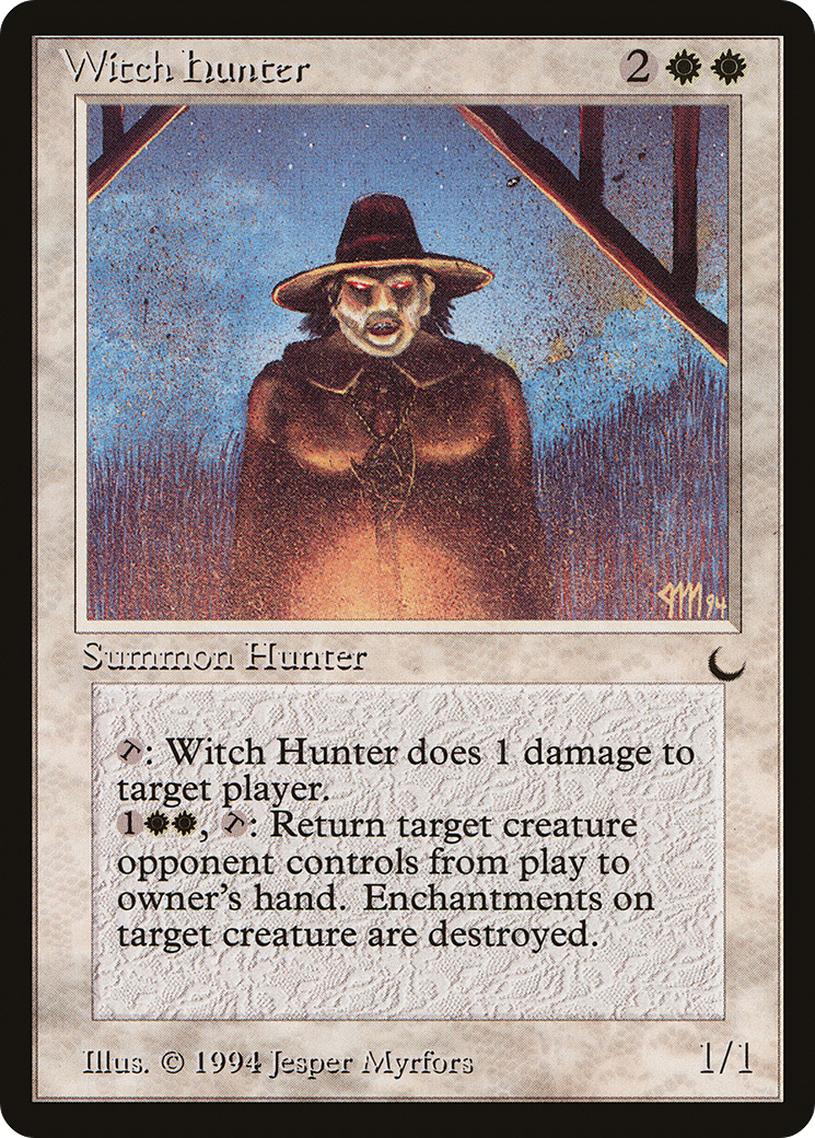 Witch Hunter (DRK-19) - The Dark