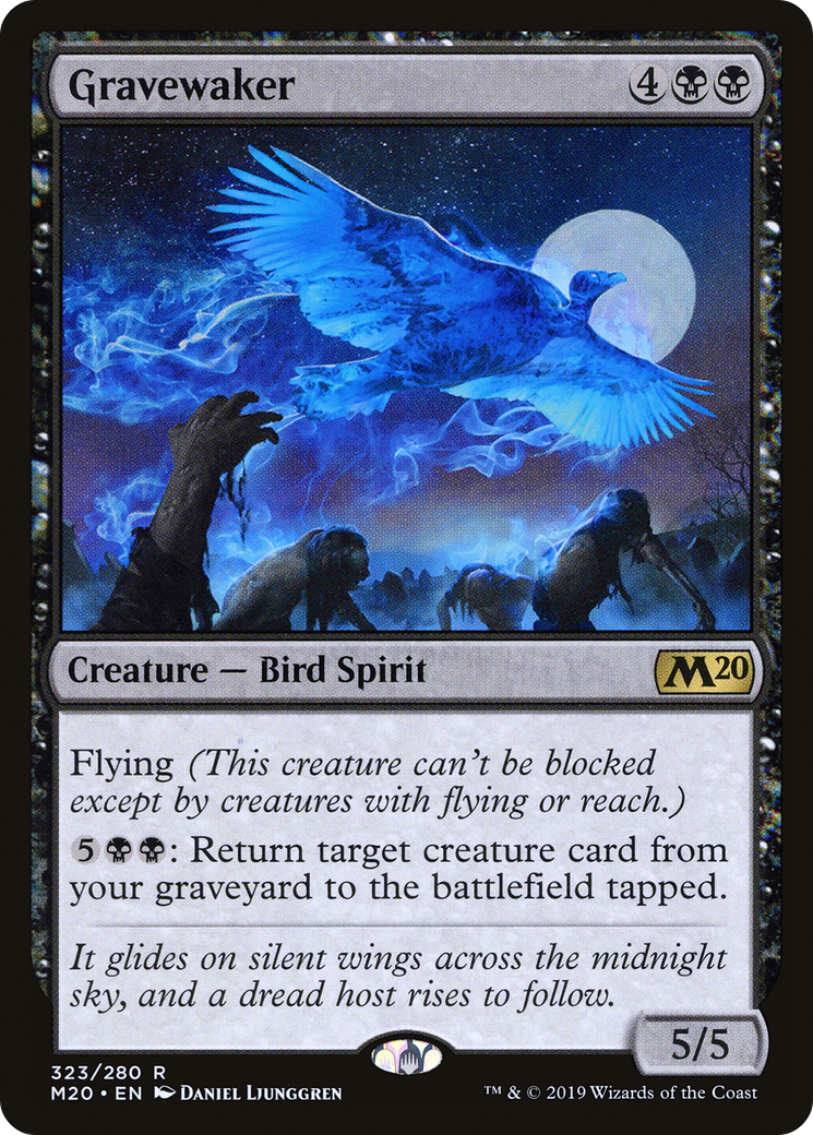 Gravewaker (M20-323) - Core Set 2020
