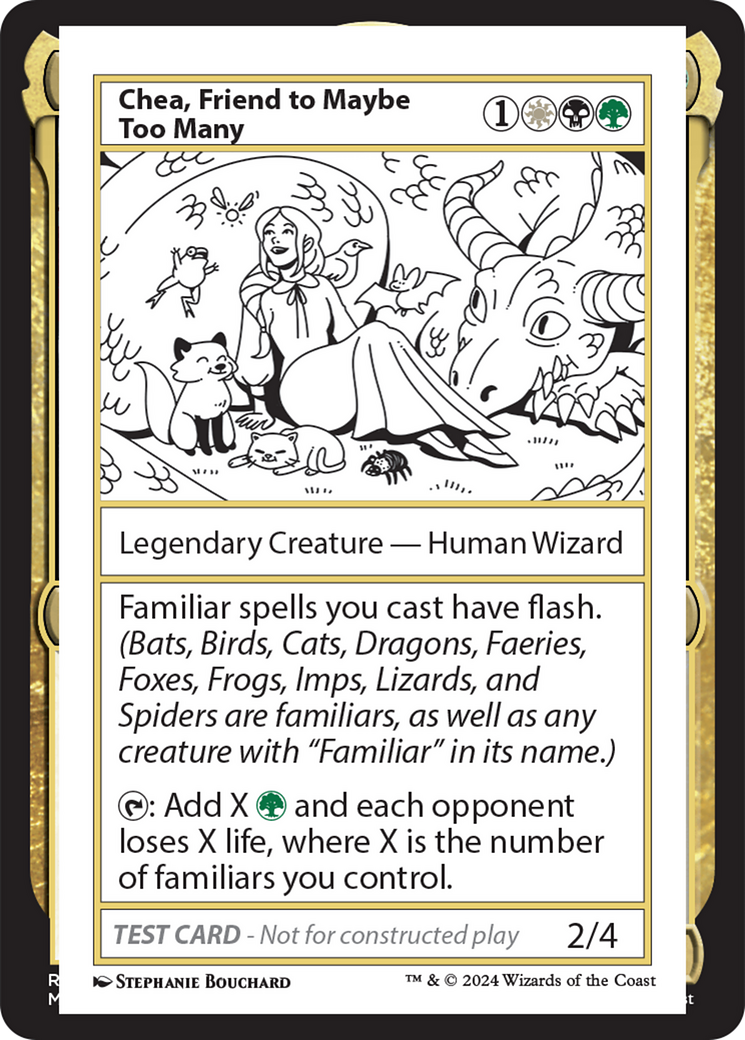 Chea, Friend to Maybe Too Many (MB2PC-) - Mystery Booster 2