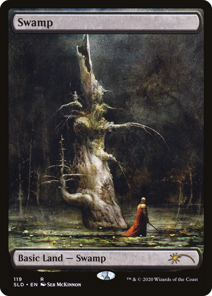 Swamp (119) (Seb Mckinnon) (SLD-119) - Secret Lair Drop Foil