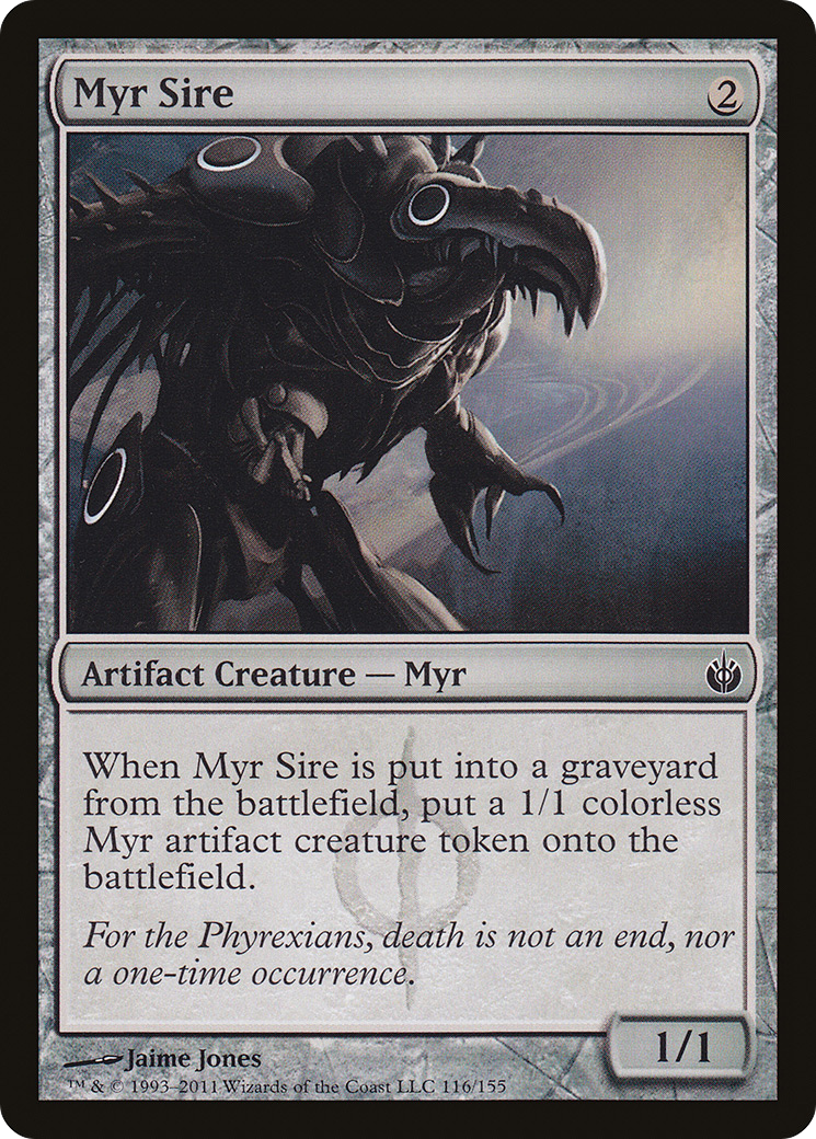 Myr Sire (MBS-116) - Mirrodin Besieged