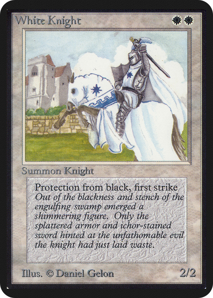 White Knight (LEA-43) - Limited Edition Alpha