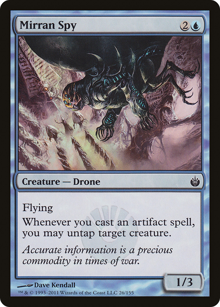 Mirran Spy (MBS-026) - Mirrodin Besieged Foil
