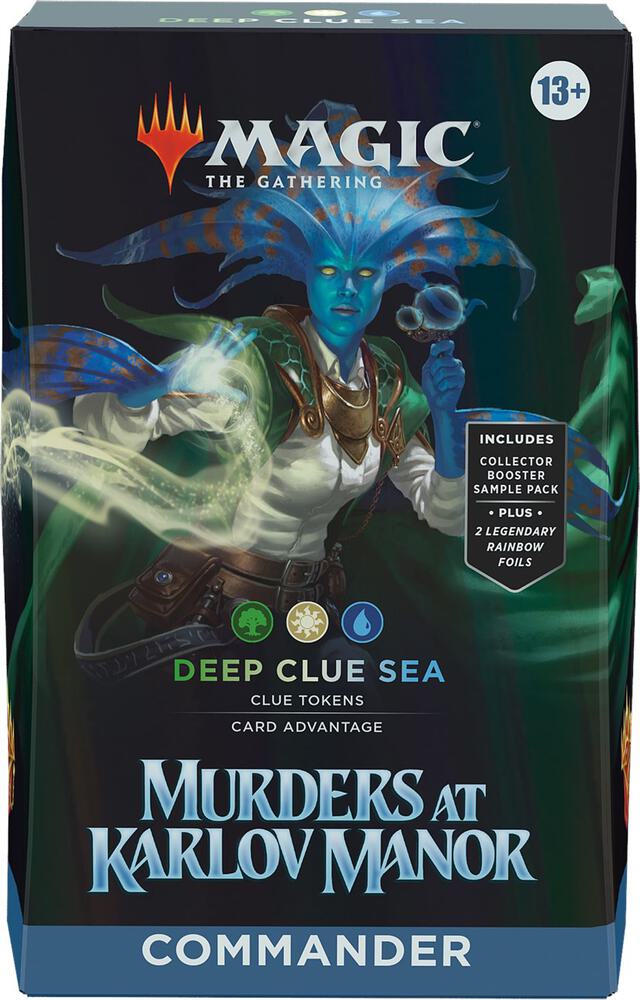 Magic the Gathering - Murders at Karlov Manor - Deep Clue Sea Commander Deck