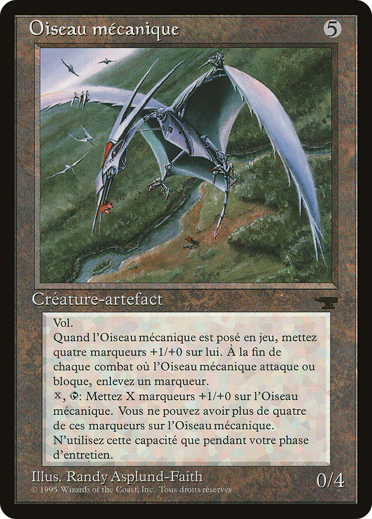 Clockwork Avian (French) - "Oiseau mecanique" (REN-122) - Renaissance