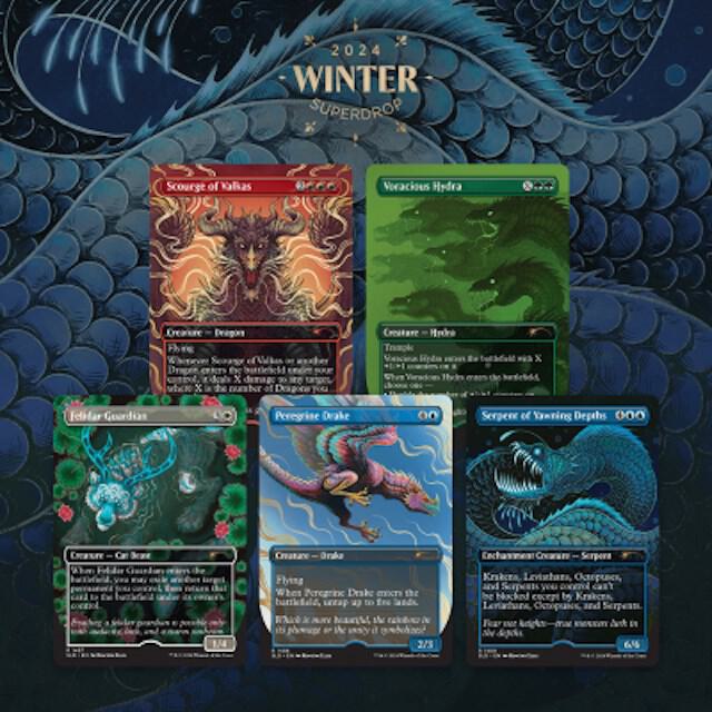 Magic the Gathering - Secret Lair - The Beauty of the Beasts - Non-Foil Edition