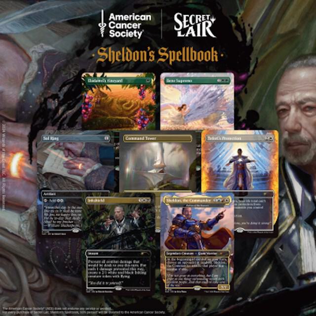 Magic the Gathering - Secret Lair - Sheldons Spellbook - Non-Foil Edition