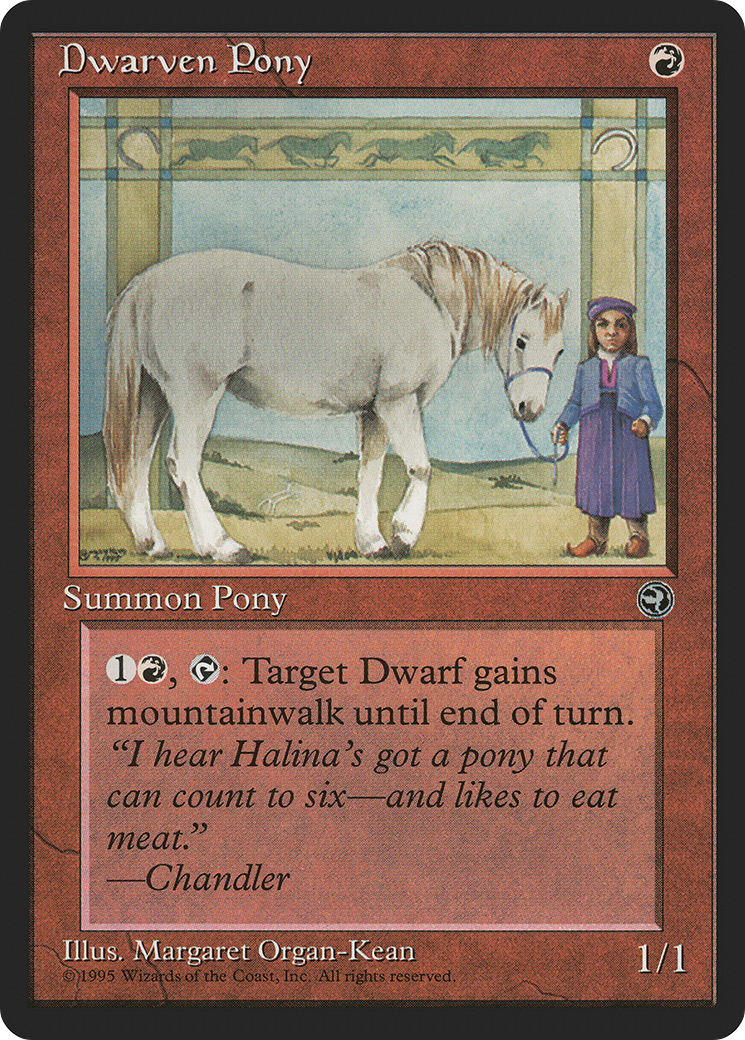 Dwarven Pony (HML-70) - Homelands
