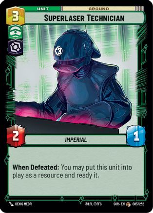 Superlaser Technician (083/252) - Spark of Rebellion