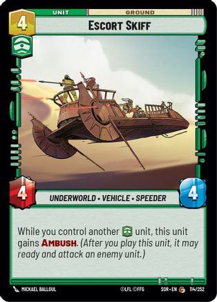 Escort Skiff (114/252) - Spark of Rebellion
