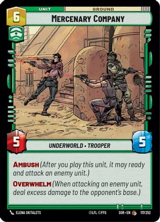 Mercenary Company (117/252) - Spark of Rebellion