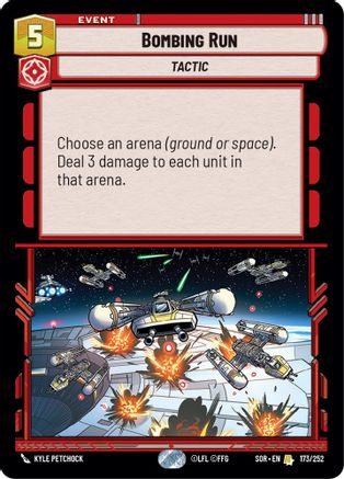 Bombing Run (173/252) - Spark of Rebellion