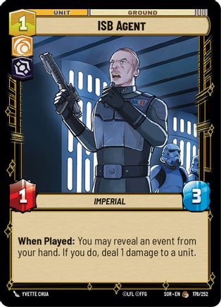 ISB Agent (176/252) - Spark of Rebellion