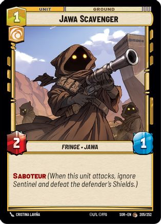 Jawa Scavenger (205/252) - Spark of Rebellion
