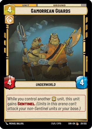 Gamorrean Guards (211/252) - Spark of Rebellion