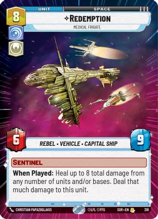 Redemption - Medical Frigate (Hyperspace) (318) - Spark of Rebellion