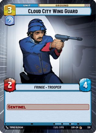 Cloud City Wing Guard (Hyperspace) (328) - Spark of Rebellion