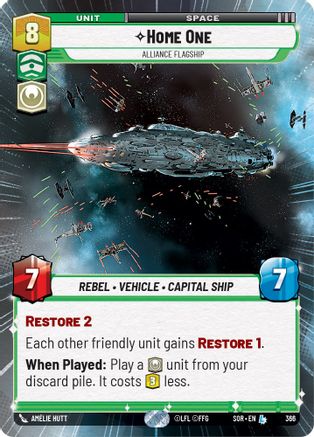 Home One - Alliance Flagship (Hyperspace) (366) - Spark of Rebellion