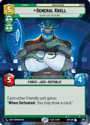 General Krell - Heartless Tactician (Hyperspace) (369) - Spark of Rebellion