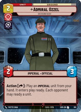 Admiral Ozzel - Overconfident (Hyperspace) (393) - Spark of Rebellion