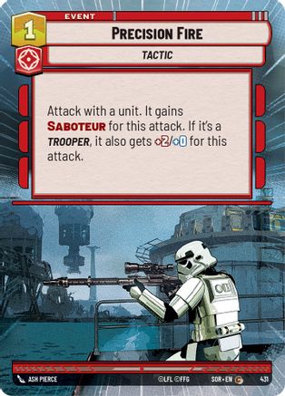 Precision Fire (Hyperspace) (431) - Spark of Rebellion
