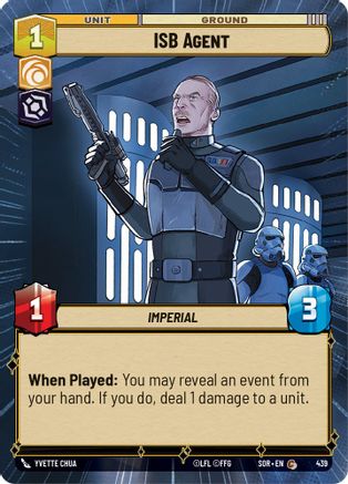 ISB Agent (Hyperspace) (439) - Spark of Rebellion