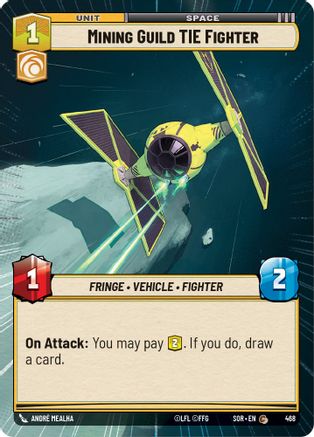 Mining Guild TIE Fighter (Hyperspace) (468) - Spark of Rebellion